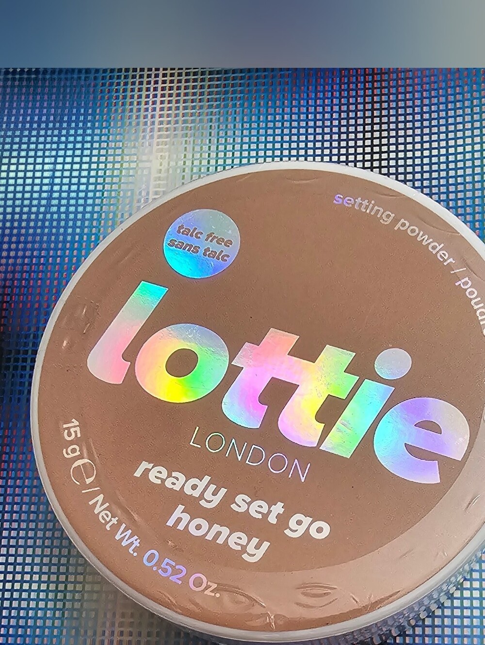 Lottie London's Setting Powder In Honey New Sealed Package Full Size